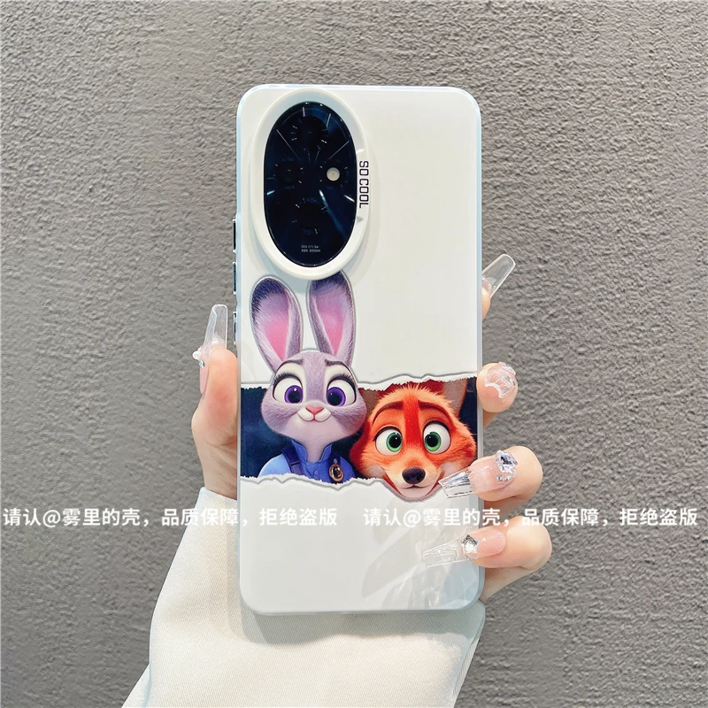 （荣耀系列）磨砂彩银适用荣耀300/200/100/90/80/70/60/50手机壳潮