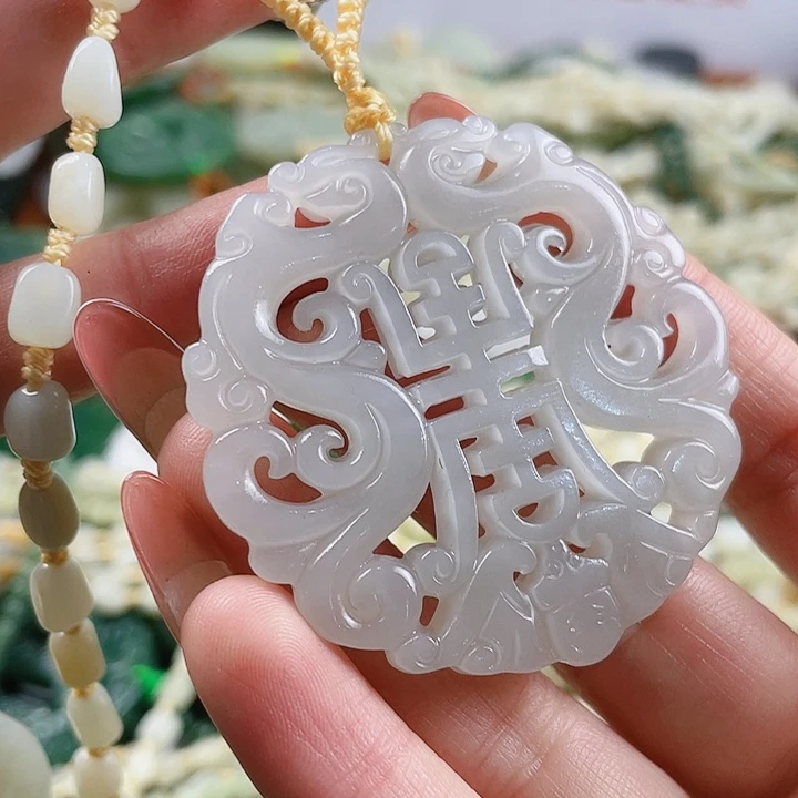 未镶嵌和田玉挂件