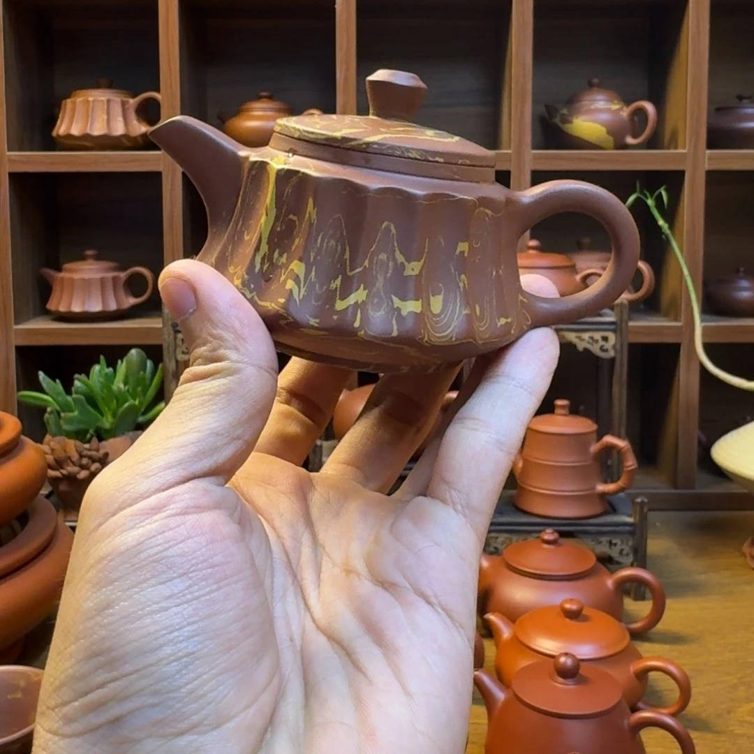 潮州胶泥觉远壶型