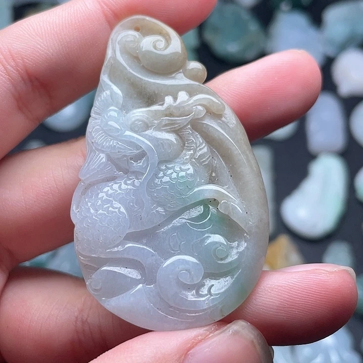 颈饰未镶嵌翡翠翡翠