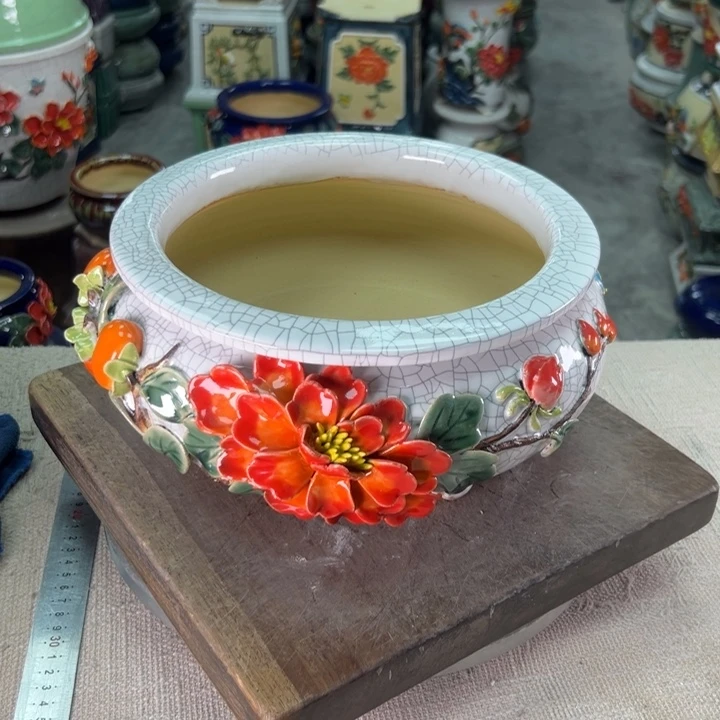 泳坤堂石湾盆陶瓷