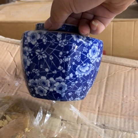 瓶琪*主瑕疵瓷片处理不退不换