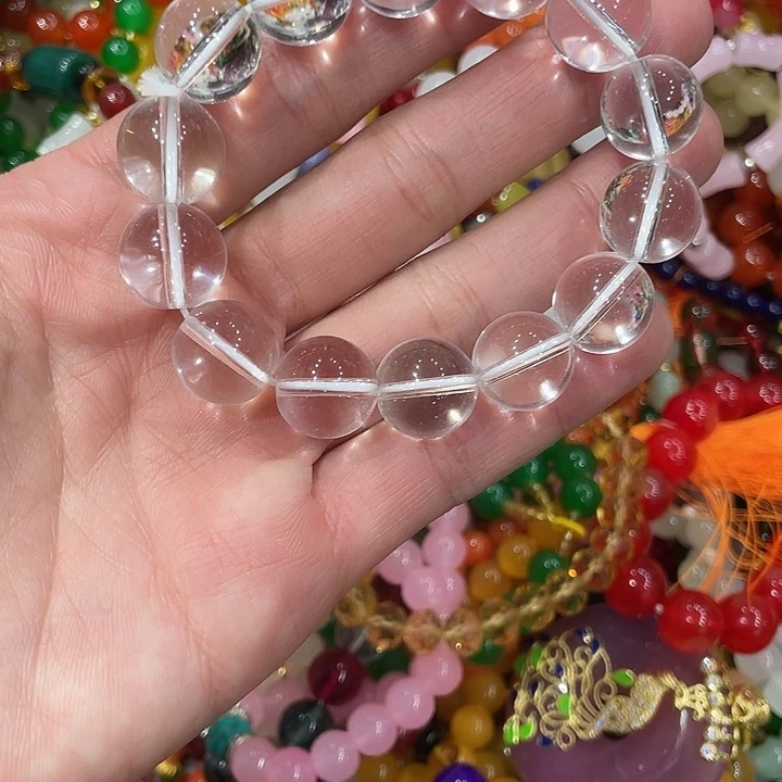 纯铜石英石精美手链