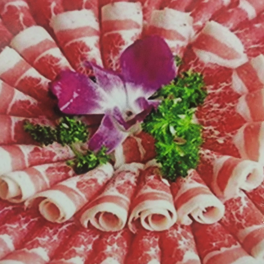 自卷羊肉片500克