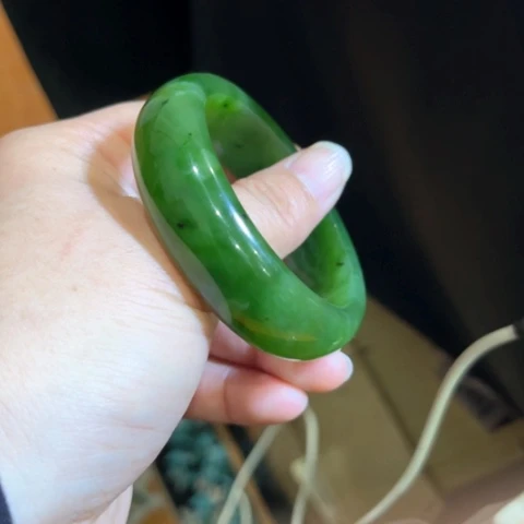 和田玉（碧玉）手镯未镶嵌