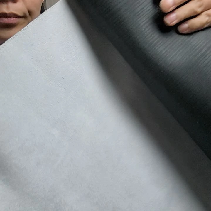 天然橡胶露露双面可用铺巾瑕疵灰色