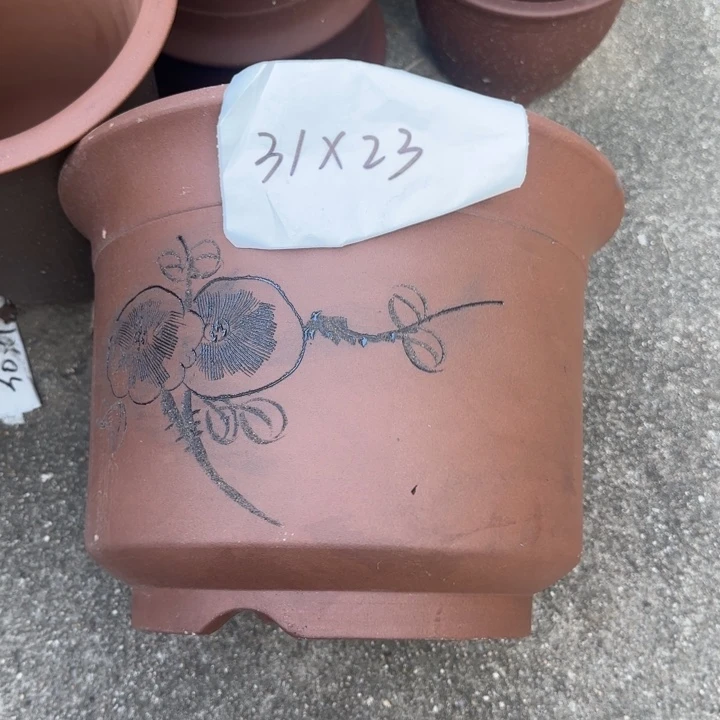 紫砂花盆特价清仓