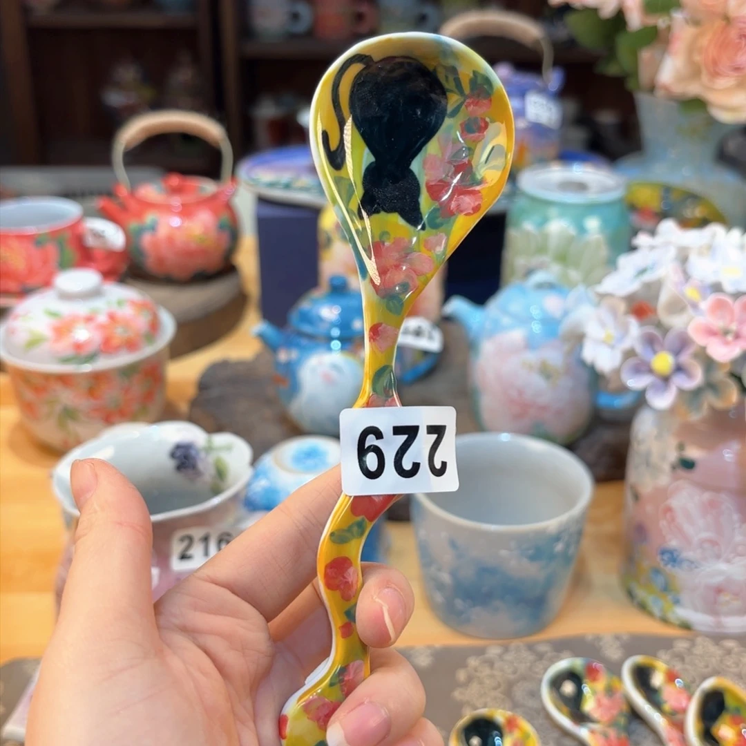 W****i景德镇手绘高温釉下彩陶瓷茶具