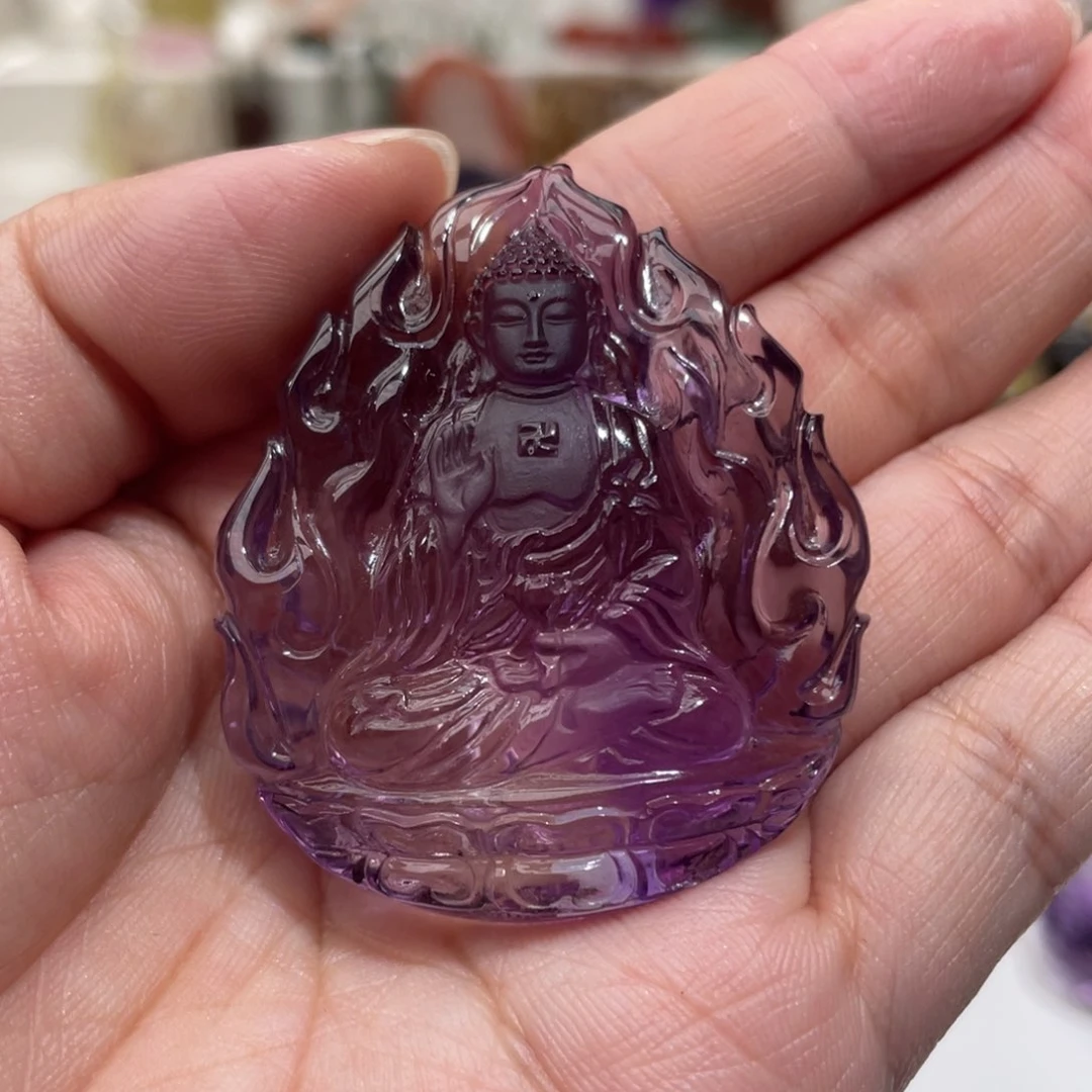 水晶颈饰未镶嵌淋*定制
