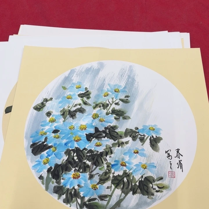 国画花鸟等多种鸟类和鸟类为