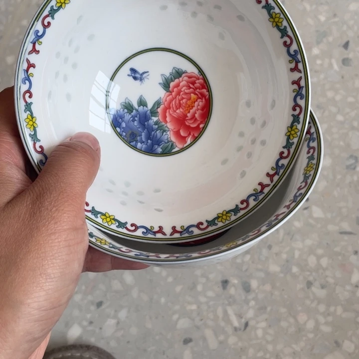 碗景德镇高温细白瓷餐具