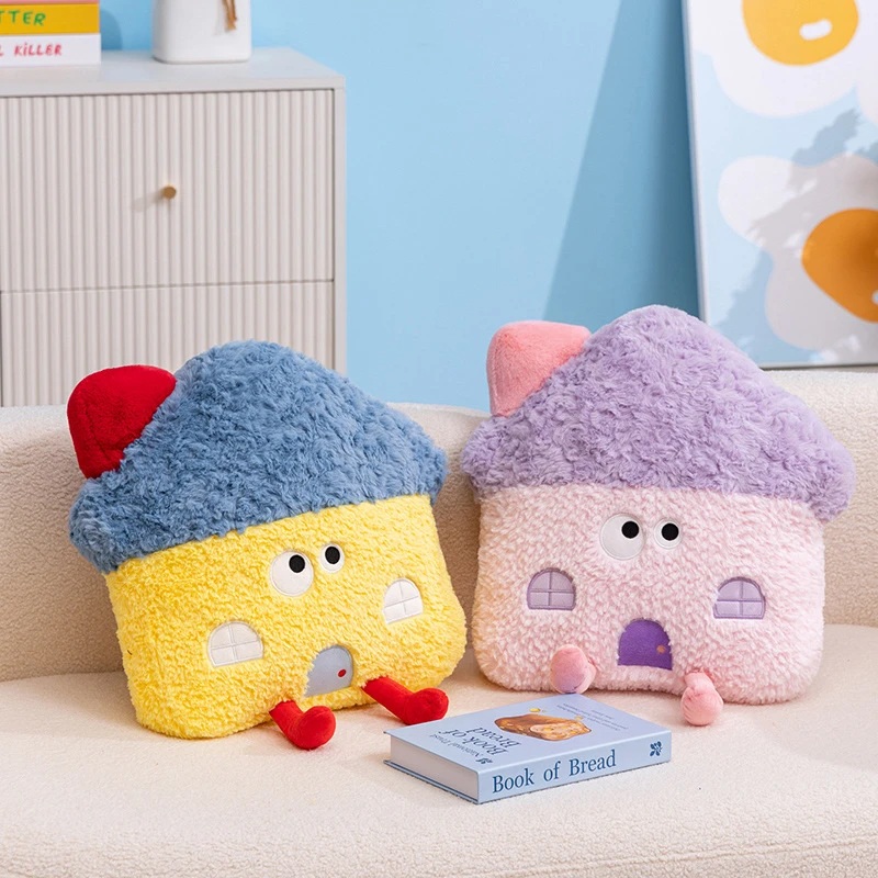 多巴胺房子抱枕毯子趴枕办公室午休车载靠垫毛毯二合一学生靠枕