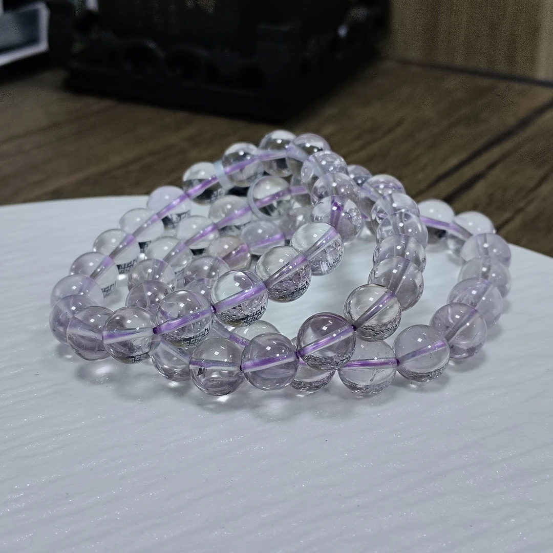 【书记甄选】天然紫水晶单圈 多样性发一件 约10mm 1403BB