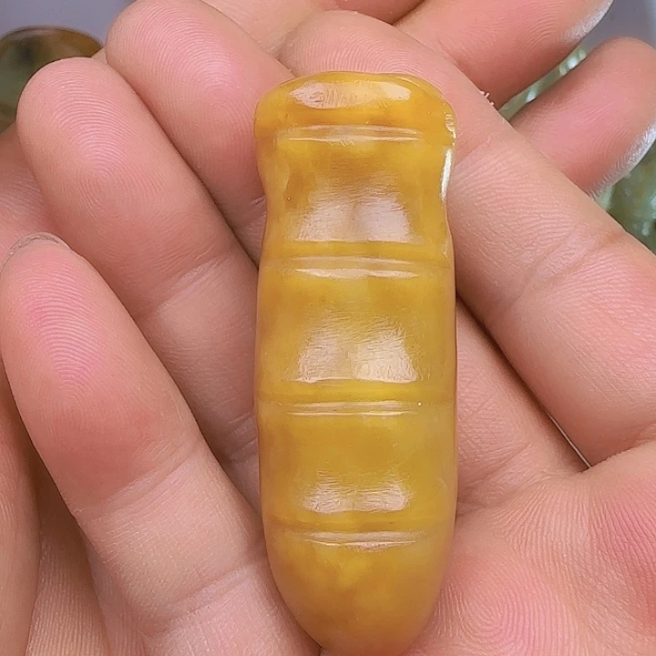 和田玉吊坠(不含链)未镶嵌