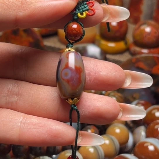 玛瑙/玉髓吊坠未镶嵌