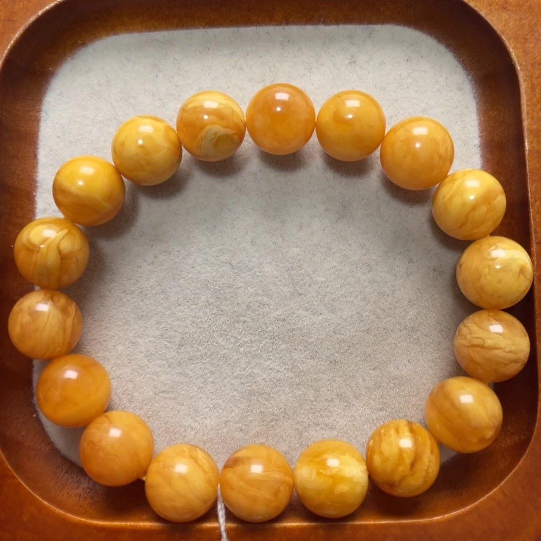 蜜蜡未镶嵌手串蜜蜡