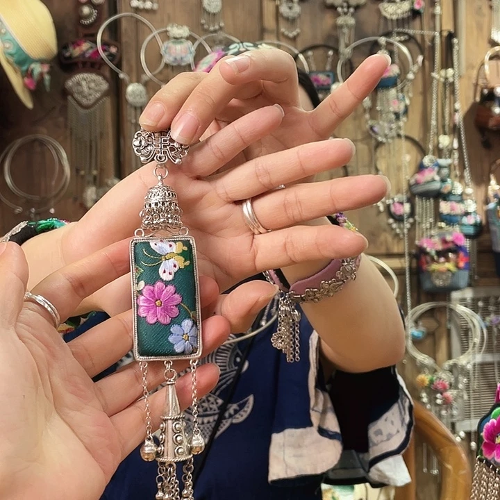 非金属锆石合金项链