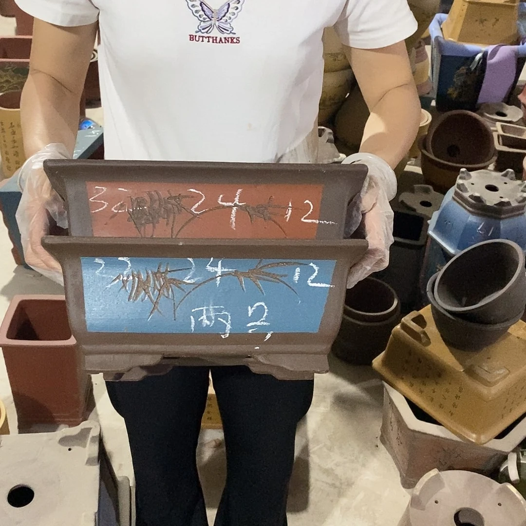 紫砂花盆紫砂花盆