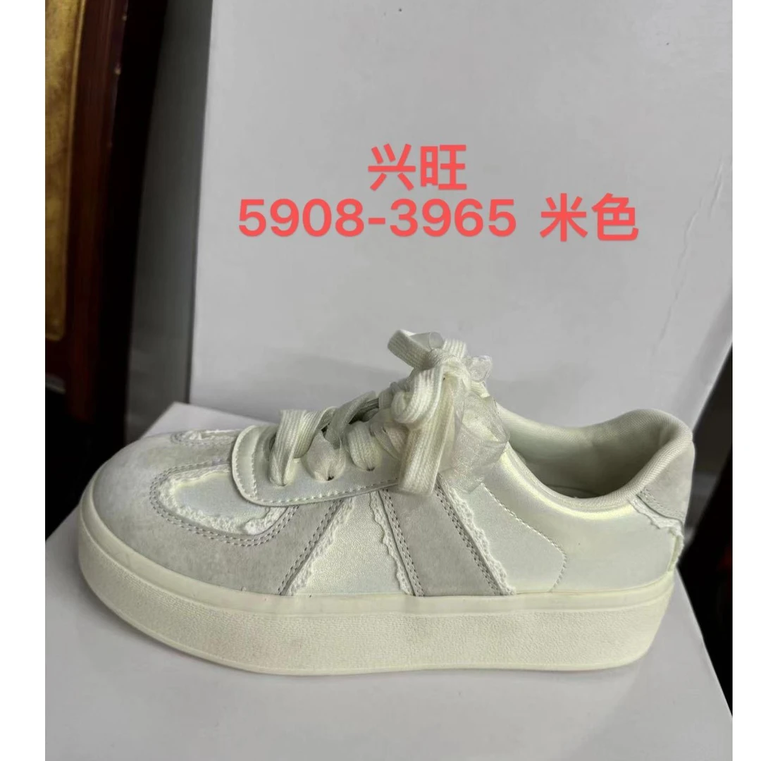 IEF/爱依服2024新款秋季女低帮厚底小白鞋5908-3965-