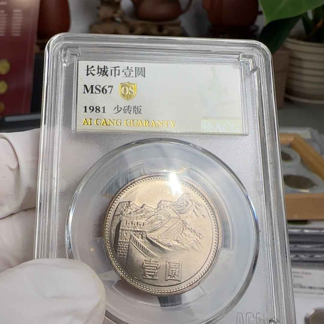 81年一元评级67分，少砖版