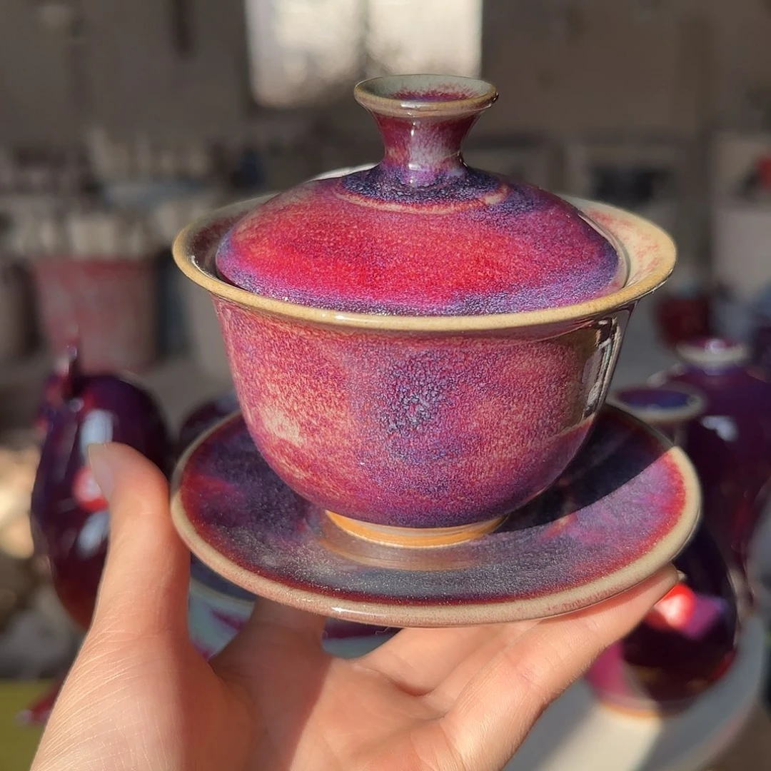 陶摆件郑家钧窑摆件