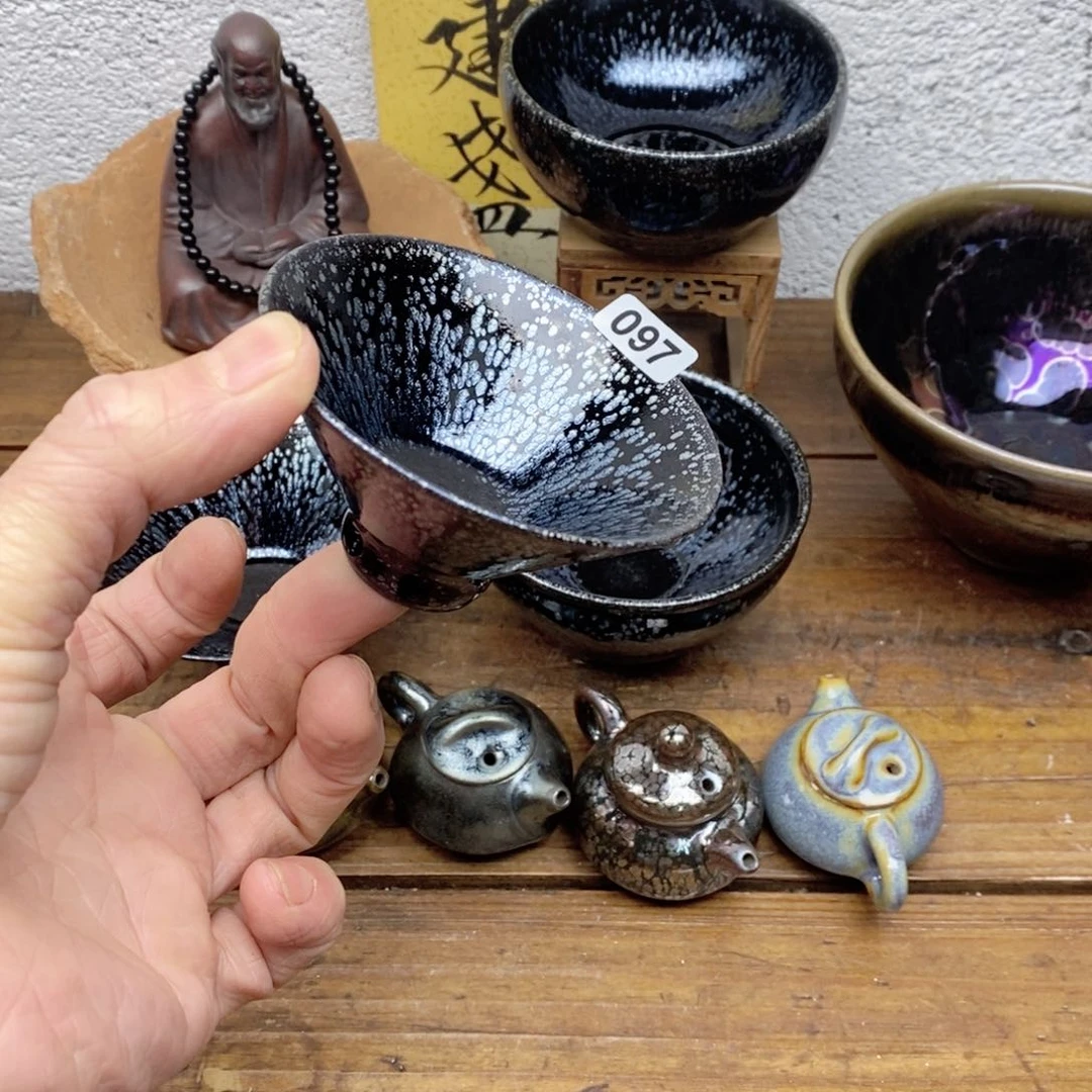 茶盏建盏主人杯漂亮097