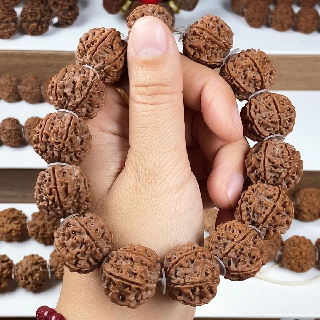 金刚菩提手串原生态6瓣龙灯