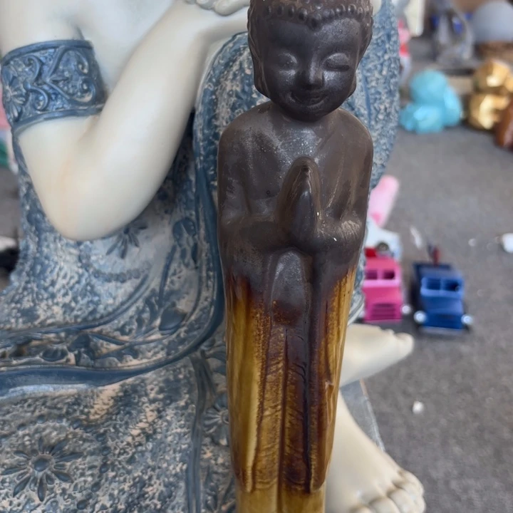 正月娇长佛陶瓷做旧款