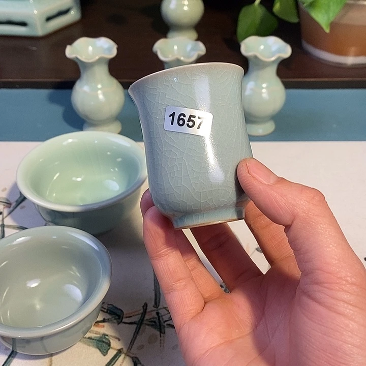 汝瓷1657 青鸾汝瓷汝州发货