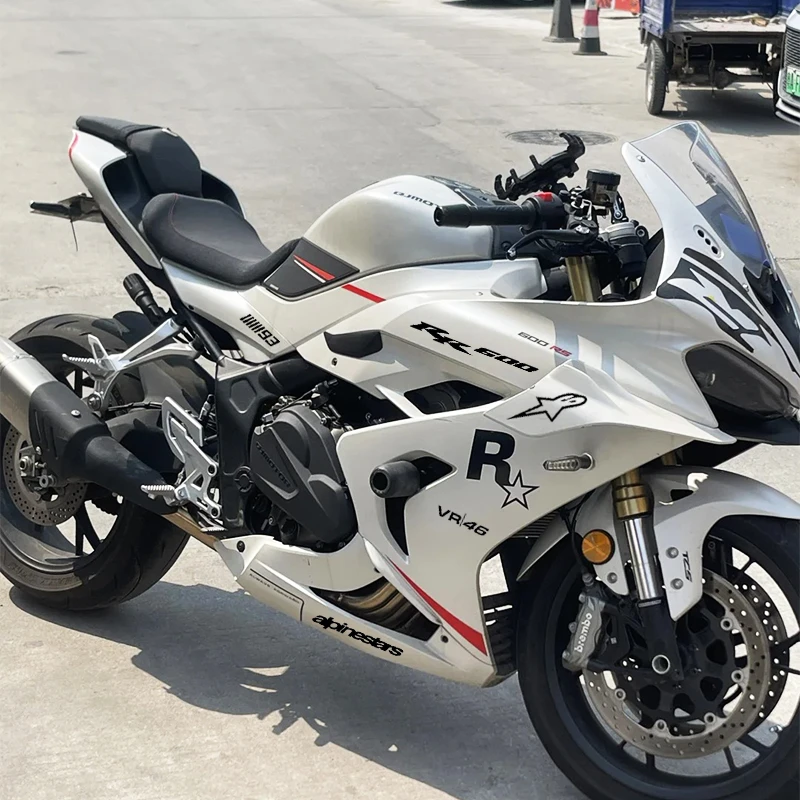 适用赛600RS改装贴花赛800个性拉花装饰贴纸防晒拉花划痕遮挡配件