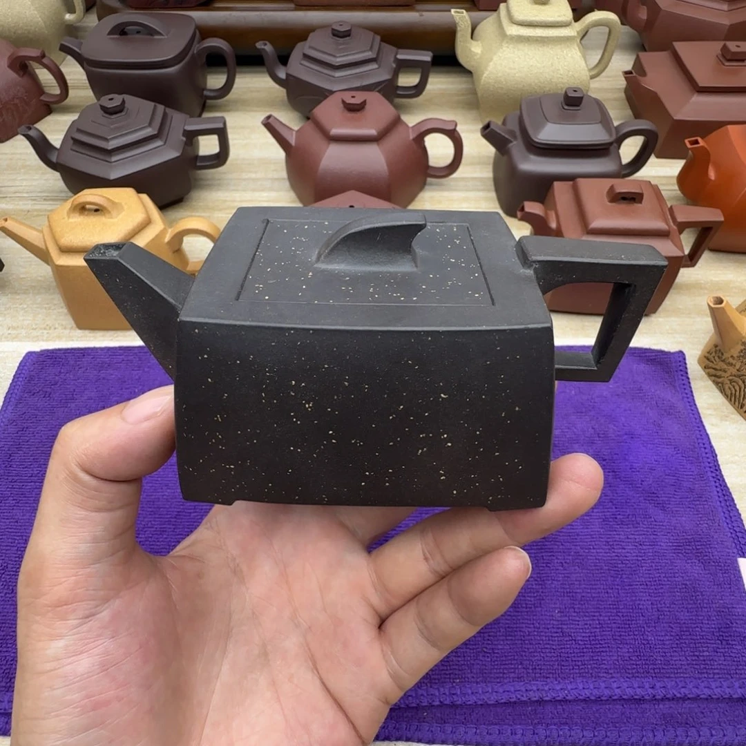 紫泥壶半手工。紫泥。一帆风顺160毫升