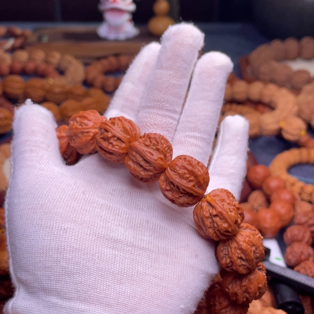 简***单手串文玩核桃啊秋子