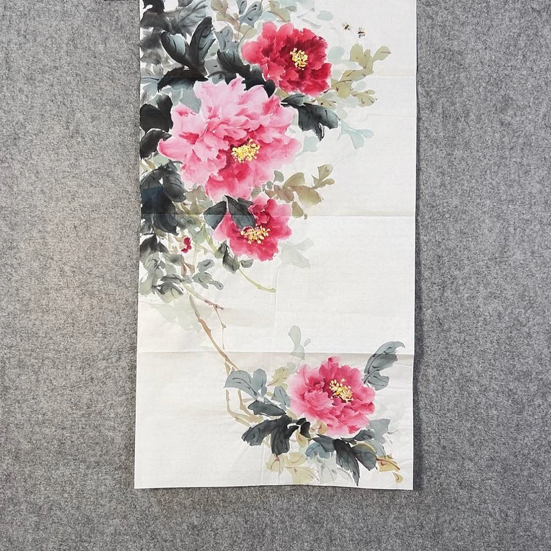 国画250 花鸟在此处飞翔也不太