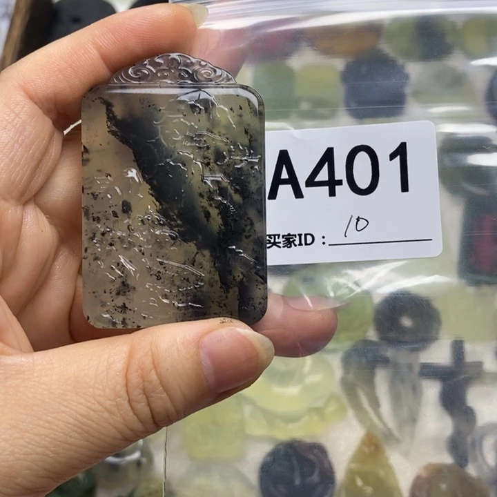 蛇纹石玉合金颈饰听**夕