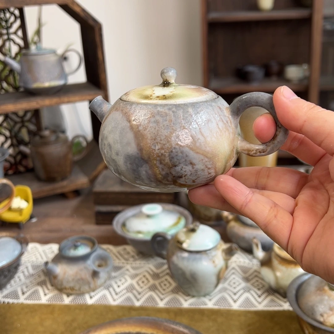 13中白窑宝圆满壶精品