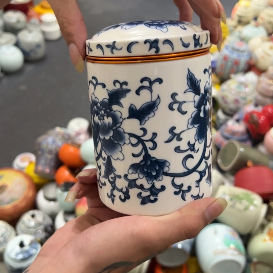 【闪购商品】瑕疵福利品陶瓷茶叶罐