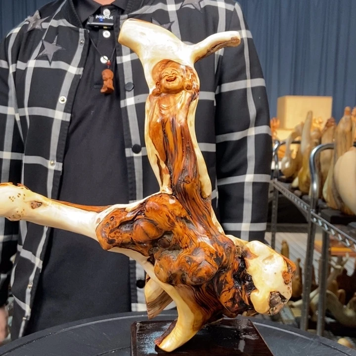 柏木（崖柏）随型摆件