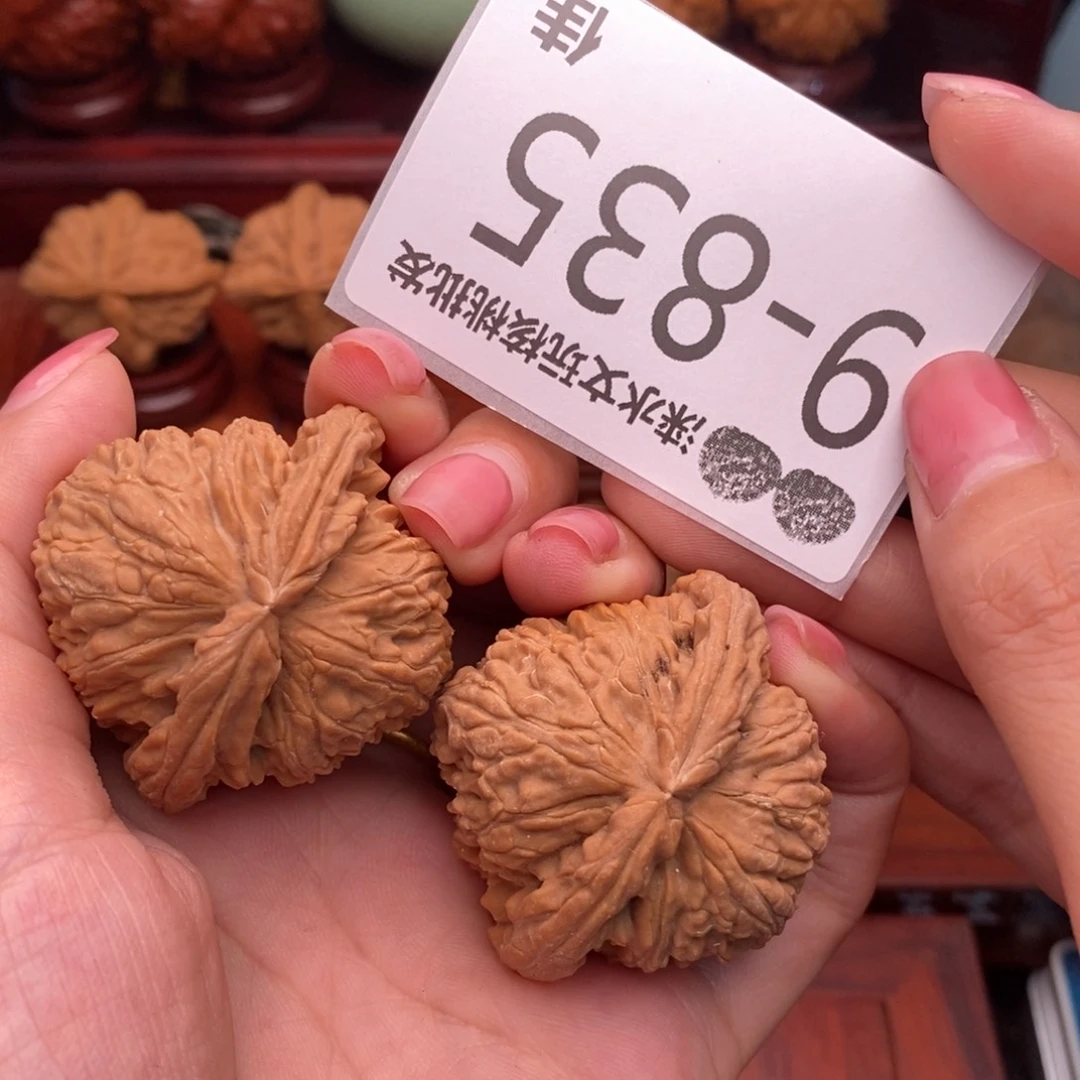 把件文玩核桃43闷白