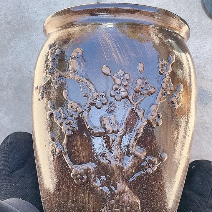 紫砂花盆25.35花盆花盆