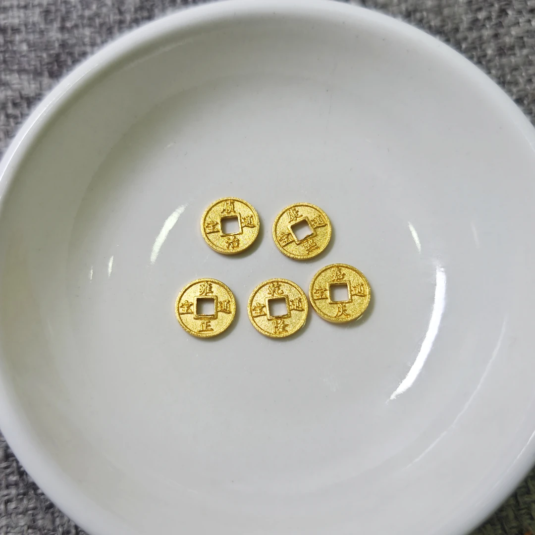 素竹足金金料古法3.36克
