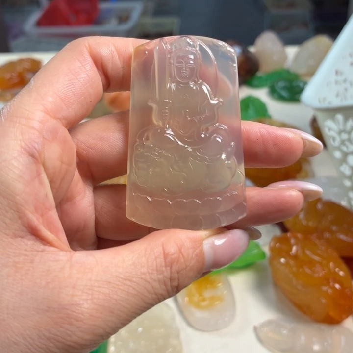 未镶嵌吊坠(不含链)玛瑙/玉髓