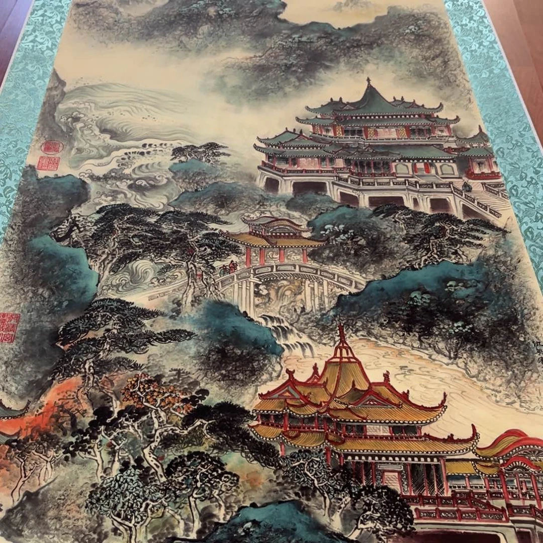 横款臻弘，字画，中堂