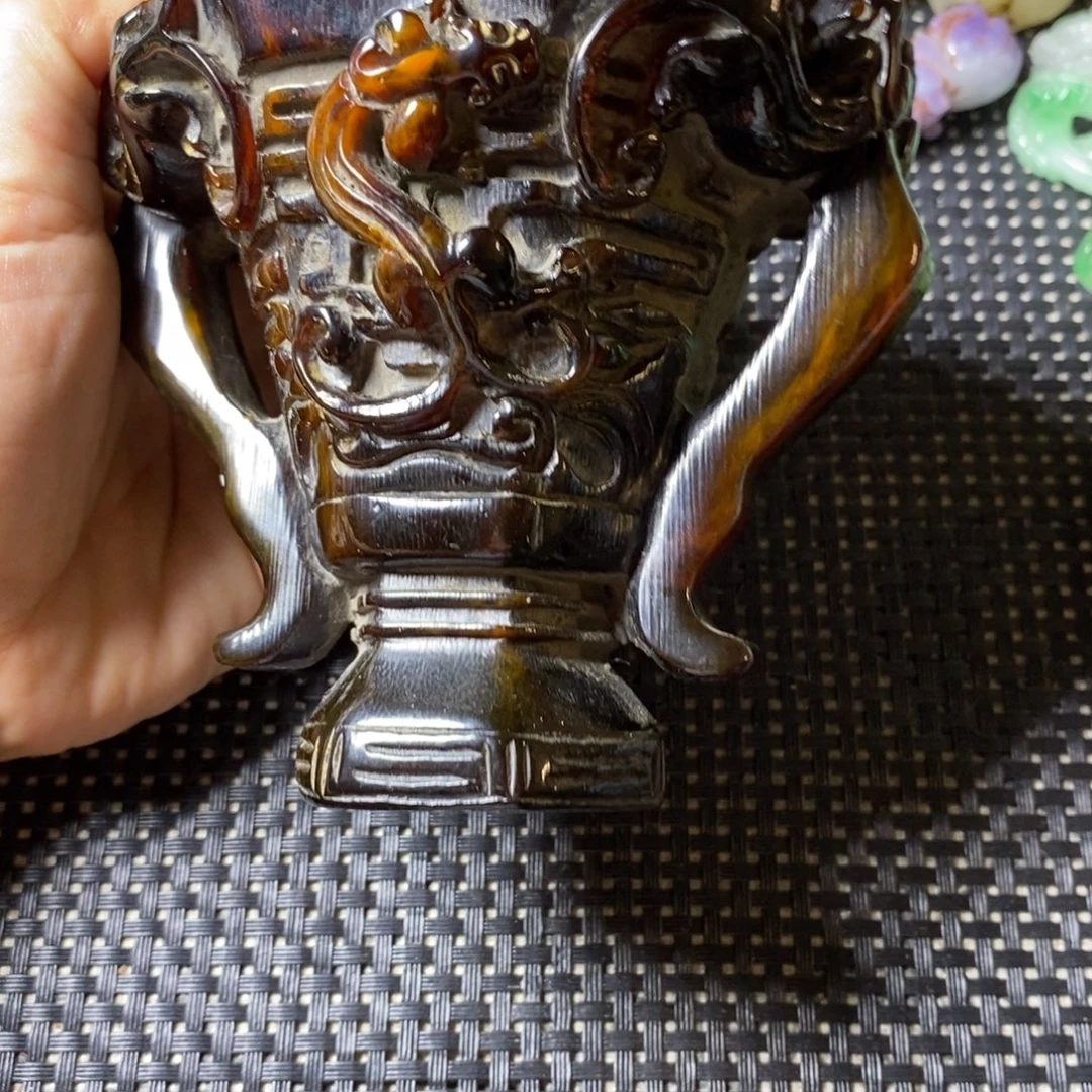 吊坠白玉菩提摆件