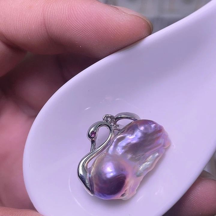 颈饰合金淡水珍珠61