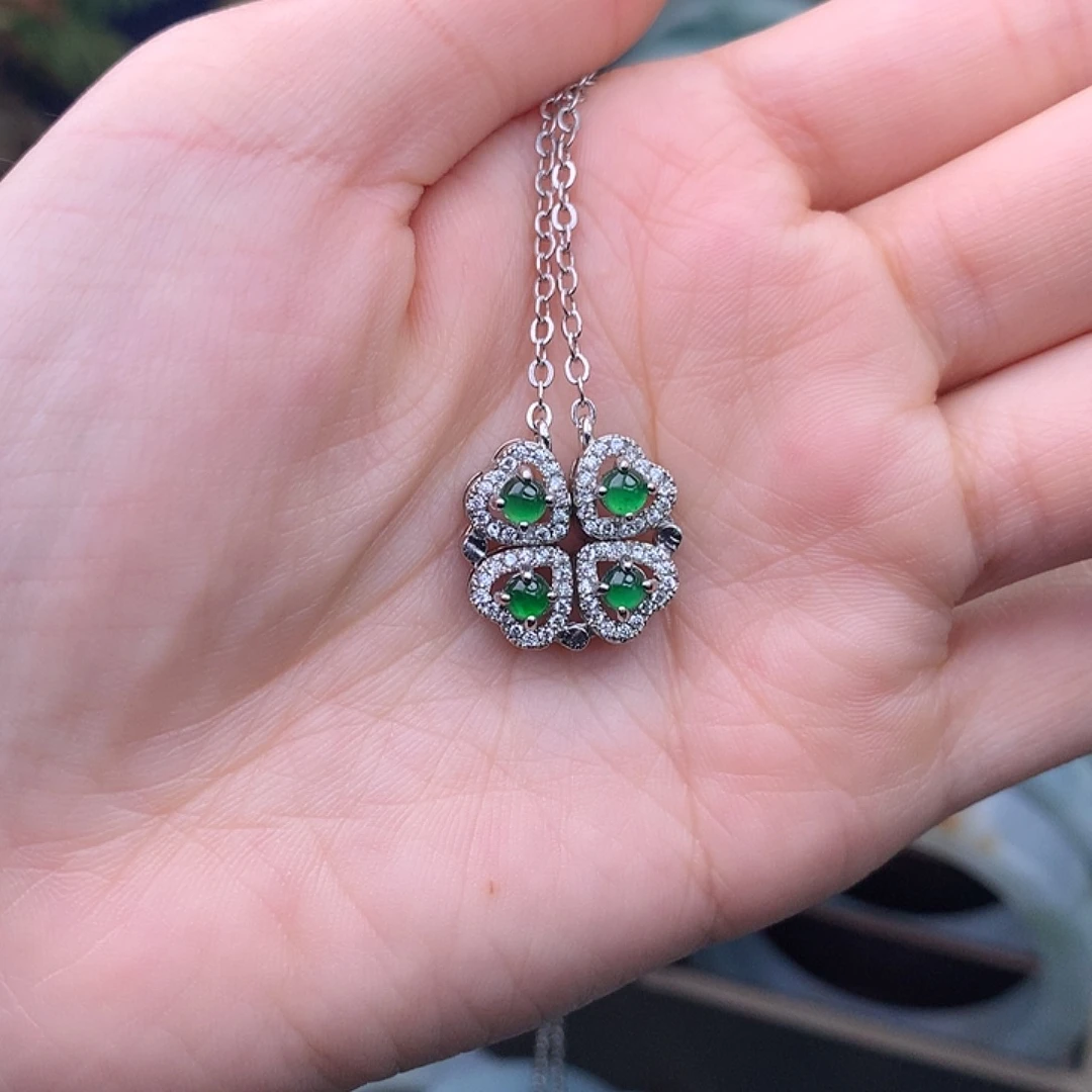 翡翠未镶嵌颈饰吊坠