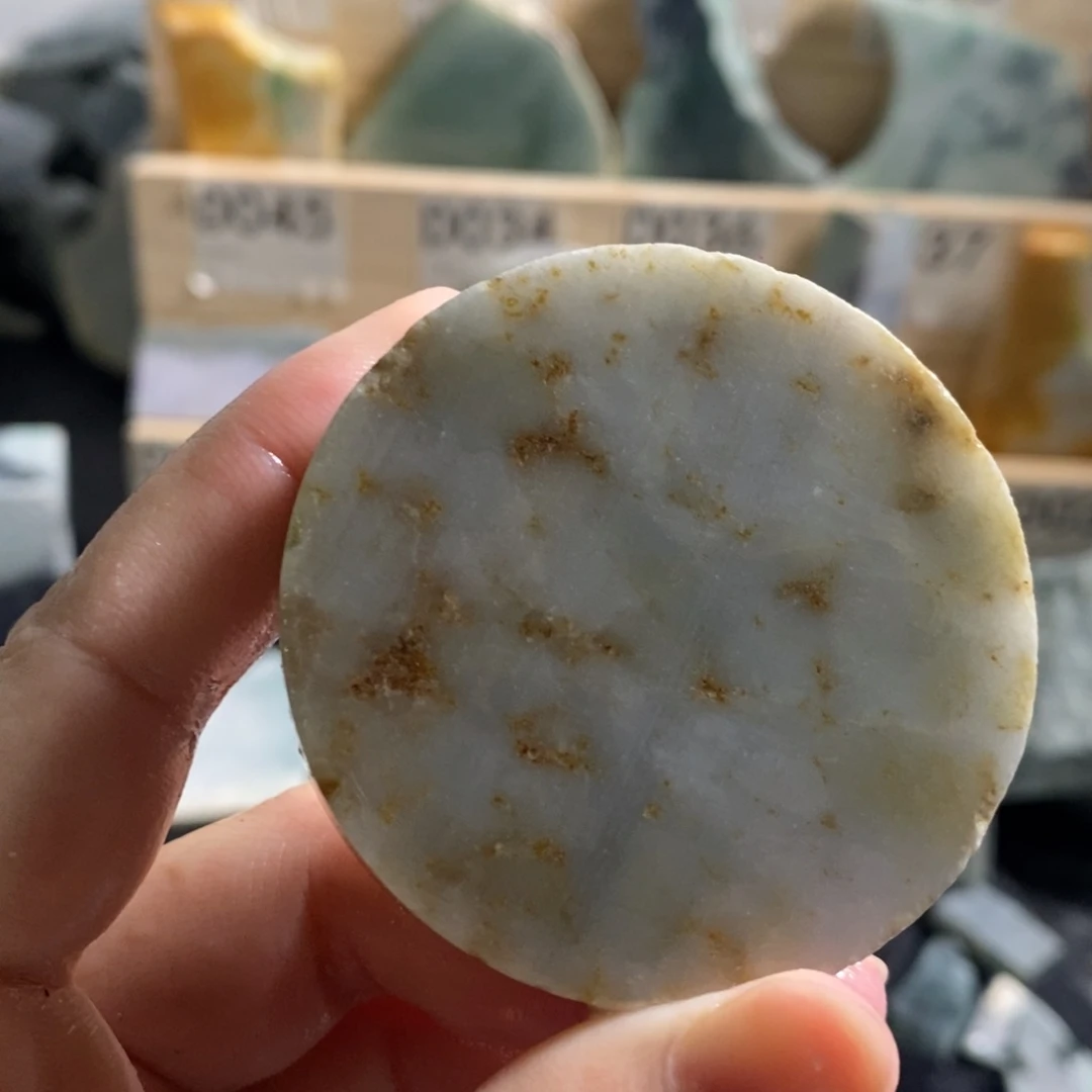 颈饰未镶嵌翡翠天然翡翠