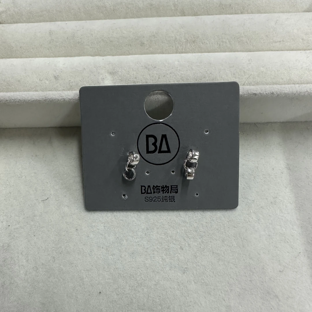 925银耳饰 时尚简约百搭耳钉 3220