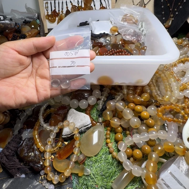 花***花未镶嵌颈饰玛瑙/玉髓005