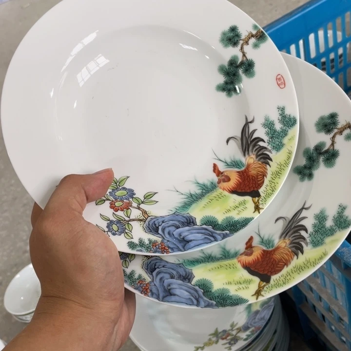 碗景德镇高温细白瓷餐具