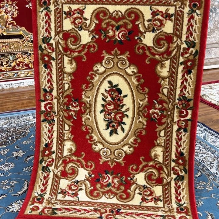 混纺80×120高端机织入户毯